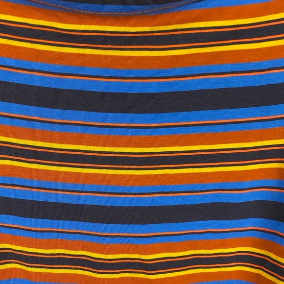 Patagonia Hatty Stripe Kamala Cowl Neck Dress Sz M - Picture 5 of 7